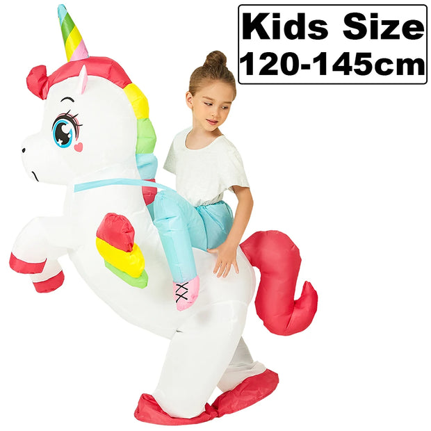 New Alien Inflatable Costume Anime Suits Dress Mascot Purim Halloween Christmas Party Cosplay Costumes for Kids Adult