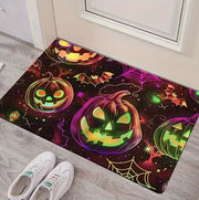 Christmas Gingerbread Man Welcome Door Mat Front Door Mat Outdoor Entrance Mat with Christmas Door Mat Home Decor Check-in Gift