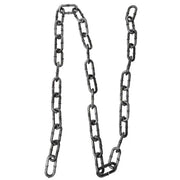 Halloween Simulation Iron Chain Prop Decorative Chain for Halloween Party Men Women Fashion Jewelry Necklace Basic Punk Style