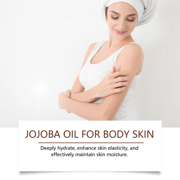 Jojoba Natural Essential Oil Body Massage Relaxing Moisturizing Hydrating Oil Anti Dryness Nourishing Fragrance Skincare Product