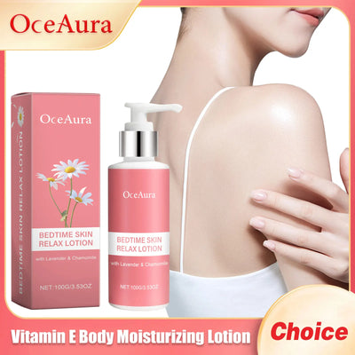 Vitamin E Body Moisturizing Lotion Reduce Dry Keep Smoothing Improving Elasticity Glowing Skin Oil Control Body Lightening Cream