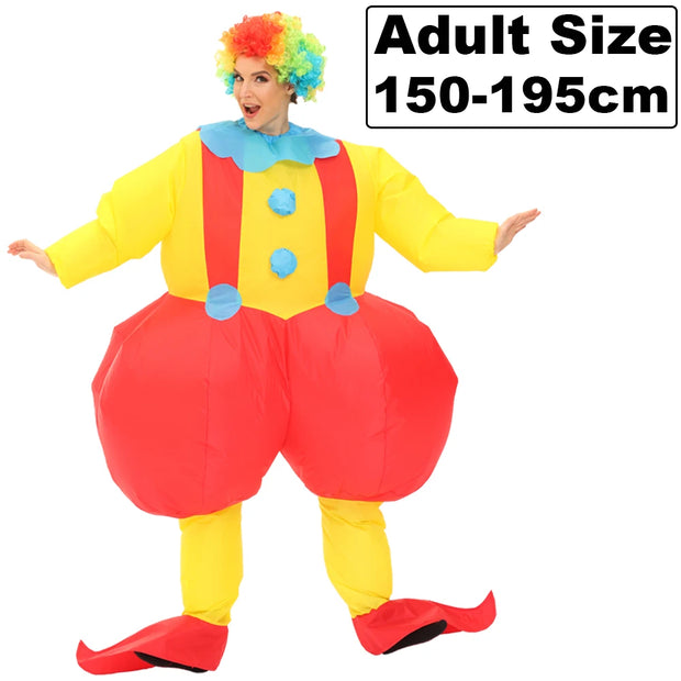 New Alien Inflatable Costume Anime Suits Dress Mascot Purim Halloween Christmas Party Cosplay Costumes for Kids Adult