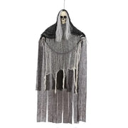 Hanging Halloween SkeletonGhosts Decorations Grim Reapers for Halloween Outdoor  Halloween Sound Control Light Up Ghost