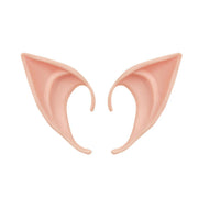 1 Pair Latex Masquerade Accessories Elf Ear Soft Pointed Ear Tips Anime Party Dress Up Costume for Women Kids Halloween Costume