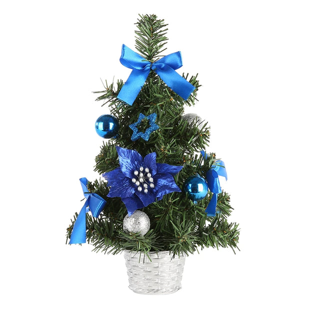 Christmas Tree Artificial Christmas Tree DIY Handicraft  New Year Gift for Home Bedroom Party Decorations