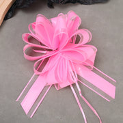 10/1PCS Pull Bow Gift Ribbons Flower Wrappers For Wedding Events Adornment Birthday Christmas Party Car Decor Gifts Box Bows