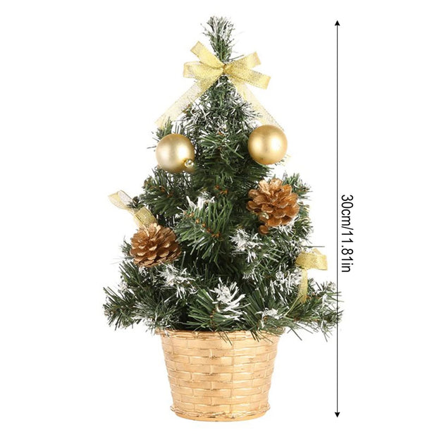 Christmas Tree Artificial Christmas Tree DIY Handicraft  New Year Gift for Home Bedroom Party Decorations
