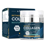 8% Men's Collagen Moisturizing Cream Skincare Fade Facial Wrinkles Hyaluronic Acid Firming Skin Vitamin E Moisturizer