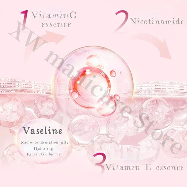Vaseline Niacinamide Body Lotion Relieves Dry and Dehydrated Skin Exfoliates and Brightens Skin Tone Hydrating Body Lotion