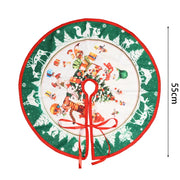 Christmas Tree Skirt Classic Christmas Tree Carpet Base Mat Xmas Trees Skirts Base Cover Home Indoor Party New Year Decorations