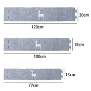 Christmas Tree Decoration Grey Bottom Skirt Feet Covering Skirts Christmas Home Party Tree Cover Decorative Supplies