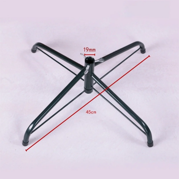 Durable Metal Christmas Tree Stand Base Sturdy Rotating Xmas Tree Holder Christmas Tree Stand Legs Christmas Tree Accessory