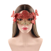 Princess Half Face Mask Butterfly Masquerade Performance Props Halloween Accessories