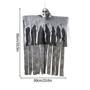 Day of The Dead Halloween Decoraiton 2025 Hallowen Outdoor Decor Hanging Flags Ghost Skeleton Decor Home Decor