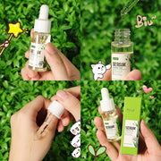 Green Tea Skin Care Set Oil Control fresh Serum Day Cream Repair Face Nourish Toner Cleaning Mud Mask Skin Care suit