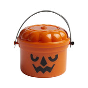 Mini Halloween Nostalgia Bucket Mini Halloween Candy Jar Basket Pumpkin Bucket Little Halloween Candy Bucket, wholesale