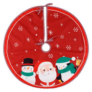 Christmas Tree Skirt Classic Christmas Tree Carpet Base Mat Xmas Trees Skirts Base Cover Home Indoor Party New Year Decorations