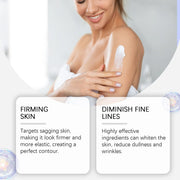 Anti Aging Body Lotion Reducing Wrinkles Dullness Dry Preventing Sagging Firming Whitening Revitalizing Body Moisturizer Cream