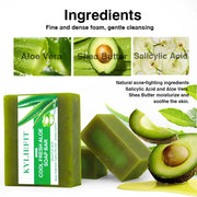 AILKE Aloe Vera Whitening Soap, Remove Spot, Pimples, Skin Radiant, Improve Skin Luster, Vegan Bath Wash for Women Men