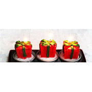 Mini Xmas Candles Navidad New Year Gifts Christmas Candles Santa Claus Snowmen Tin Cans Candle Christmas Decorations for Home