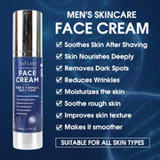 Men Anti-wrinkle Face Cream Remove Facial Fine Lines Neck Wrinkles Firming Moisturizing Brightening Anti Aging Cream Skin Care