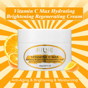 AILKE Lightening Body Cream, with Vitamin C, Hyaluronic Acid, Shea Butter, Spots Treatment, Uneven Skin Tone, Deeply Hydration