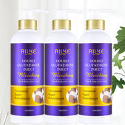 AILKE Glutathione 5-in-1 Women Skin Care Kit, With Body Lotion,  Serum, Dark Spot Removal Cream, Body Cream, Brightening Soap