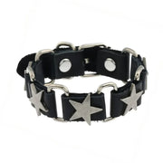 Hip Hop Rock PU Leather Bracelet Men and Women Punk Spikes Rivets Skull Heart Cross Creative Party Bracelet Jewelry Accessories