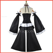 Anime Seraph Of The End Krul Tepes Cosplay Costume Owari No Seraph Witch Vampire Wig Dress Boot Woman Sexy Christmas Suit