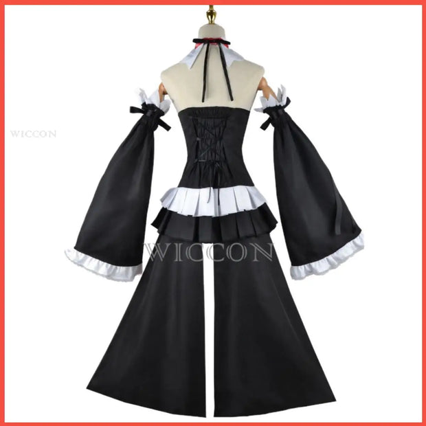 Anime Seraph Of The End Krul Tepes Cosplay Costume Owari No Seraph Witch Vampire Wig Dress Boot Woman Sexy Christmas Suit