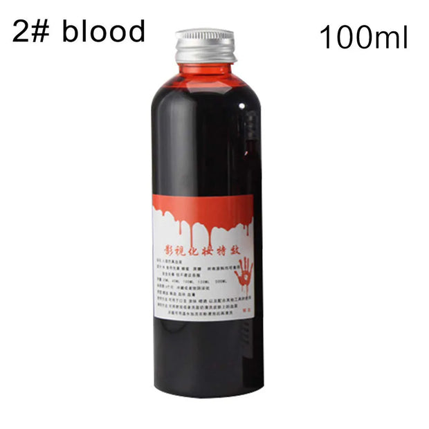 Halloween Simulation Fake Props Makeup Blood Fake Blood Bottle Stage Diy Prank Drama Vampire Role-Playing Props Makeup Funny