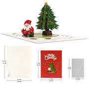 Pop Up Christmas Card, 3D Holidays Greeting Cards, New Year Card