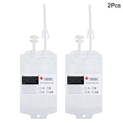 400ml Halloween Blood Bags Alcohol Juice Drinking Bag Halloween Birthday Party Decoration Vampire Cosplay Supplies Horror Props