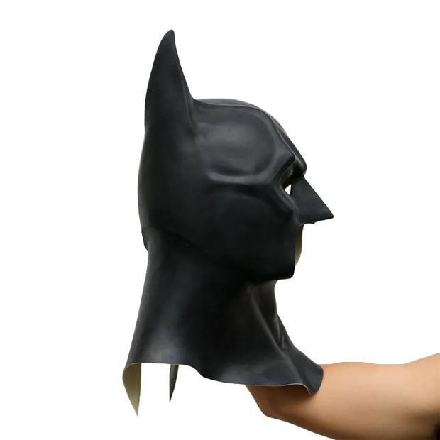 Bat Mask Headgear Latex Material Adult Halloween Cosplay Props Bruce Wayne Full Head Mask Masquerade Camouflage Party Costume
