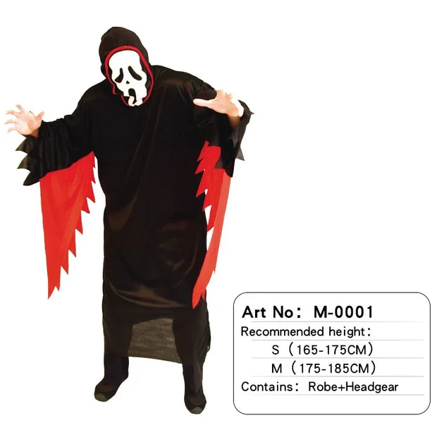 Halloween Male Vampire Cosplay Costume with Shirt/ Pants/ Vest/ Cloak，Men's Carnival Party Devil Dress Up