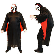 Halloween Male Vampire Cosplay Costume with Shirt/ Pants/ Vest/ Cloak，Men's Carnival Party Devil Dress Up