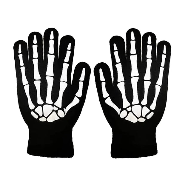 New Terror Halloween Party Cosplay Children Adult Death Black Cloak Cloak Halloween Skull Skeleton Ball Costume Prop Set