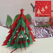 3D Pop UP Santa Cards Marry Christmas Greeting Cards Party Invitations Gifts New Year Greeting Card Anniversary Gifts Postcard