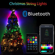 USB Christmas Tree Decorative Lights LED Fairy Light String RGBIC WS2812B String Lights Party Christmas Lights Wedding Decoratio