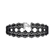 Neo-Gothic Punk Black Sexy Lace Chokers Necklace For Women Fashion Retro Clavicle Chain Halloween Collar Choker Steampunk Gifts