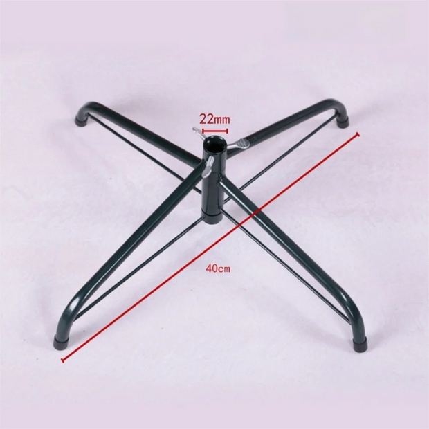 Durable Metal Christmas Tree Stand Base Sturdy Rotating Xmas Tree Holder Christmas Tree Stand Legs Christmas Tree Accessory