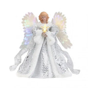 New Christmas Tree Decoration Golden Angel Dolls Tree Top Star LED Glowing Pendant Christmas Tree Top Decoratiostival decoration