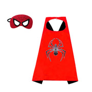 MINISO Superhero Cape Cartoon Anime Cosplay Costumes Gig Cape Mask Halloween Clothing Boy Birthday Gift Girl Novelty Accessories