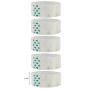 18/12/8mm Transparent Adhesive Tape Pack Tools Stationery Office School Supplies Students Adhesive Tape Packing Present Flower