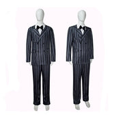 New The Addams Cosplay Family Wednesday Addams Costume Halloween Black Dress for Women Cosplay Costume suits 20