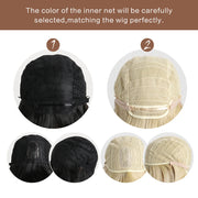 26 Inch Synthetic Black Braided Wig Hair With None Lace For Party Cosplay Daily Use Music Festival Christmas Halloween