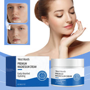 WEST MONTH Premium Magnesium Cream Moisturizing and Refreshing Body Lotion with Lavender Fragrance to Care for Sleep 3.17 OZ