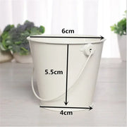 5cm/7cm/10cm Metal Bucket Wedding Decoration Candy Box Flower Pot Table Decor Birthday Party Decoration Kids Baby Shower