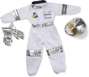 Kids Astronaut Cosplay Costume Nasa Boys Girls Spaceman Pilot Child Halloween Dress Up One-piece Jumpsuit Outfit Party Bodysuit