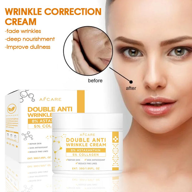 Astaxanthin Anti Wrinkle Face Cream Retinol Anti-aging Moisturizer Cream Nourishing Skincare Products Balance Skin Tone